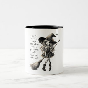Tabitha und ihre Stiefel - Tasse der Hexen