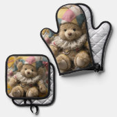 Tabla de cortar ofenhandschuh & Topflappen-Set (Vorderseite/Rückseite)