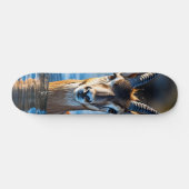 Tabla de Skate Antílope Veloz con Cuernos Skateboard (Horizontal)