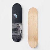 Tabla de Skate Astronauta en la Luna Skateboard (Vorderseite)