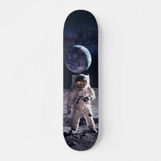 Tabla de Skate Astronauta en la Luna Skateboard (Vorne)