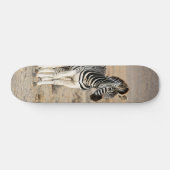Tabla de Skate Cebra Animal Salvaje Skateboard (Horizontal)