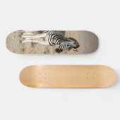 Tabla de Skate Cebra Animal Salvaje Skateboard (Horizontal)