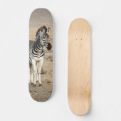 Tabla de Skate Cebra Animal Salvaje Skateboard (Vorderseite)