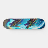 Tabla de Skate Dragones Siameses Skateboard (Horizontal)