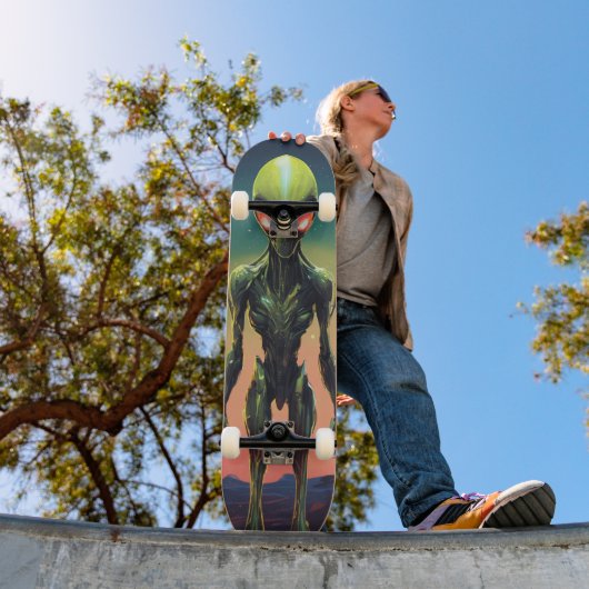 Tabla de Skate Extraterrestre Marciano Skateboard (Außenbereich 1)