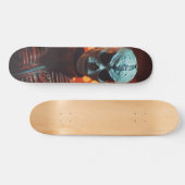 Tabla de Skate Extraterrestre Mirando de Frente Skateboard (Horizontal)