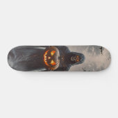 Tabla de Skate Fantasma con Calabaza Skateboard (Horizontal)