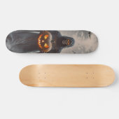 Tabla de Skate Fantasma con Calabaza Skateboard (Horizontal)