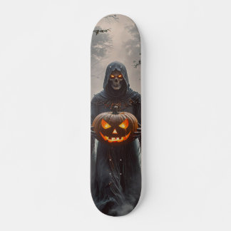 Tabla de Skate Fantasma con Calabaza Skateboard