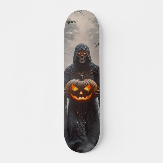 Tabla de Skate Fantasma con Calabaza Skateboard (Vorne)