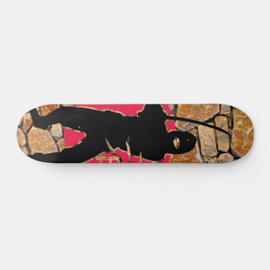 Tabla de Skate Guerrero Ninja Skateboard (Horizontal)