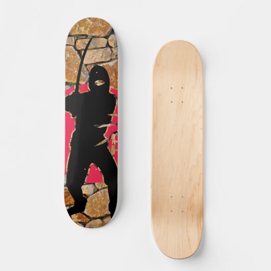 Tabla de Skate Guerrero Ninja Skateboard (Vorderseite)