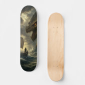 Tabla de Skate Lagarto Atacando a Marinero Skateboard (Vorderseite)