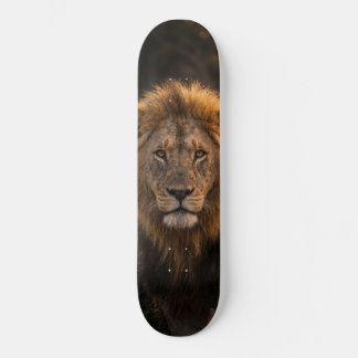 Tabla de Skate León Salvaje Rey de la Selva Skateboard
