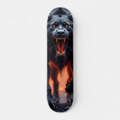 Tabla de Skate Lobo Infernal Skateboard (Vorne)