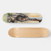 Tabla de Skate Mono Chimpancé Guindado Skateboard (Horizontal)