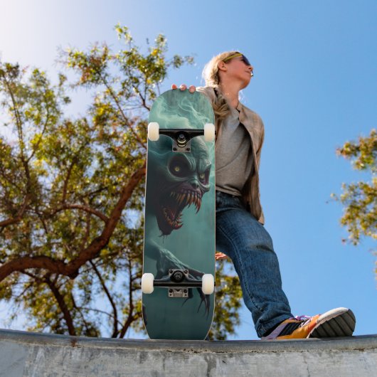 Tabla de Skate Monstruo Fantasma del Horror Skateboard (Außenbereich 1)