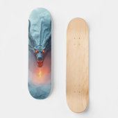Tabla de Skate Monstruo Rectil con Cuernos Skateboard (Vorderseite)
