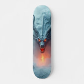Tabla de Skate Monstruo Rectil con Cuernos Skateboard (Vorne)