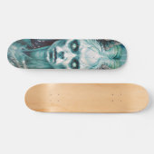 Tabla de Skate Mujer Monstruosa con Cuernos Skateboard (Horizontal)