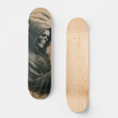 Tabla de Skate Perfil Encapuchado de Esqueleto Skateboard (Vorderseite)