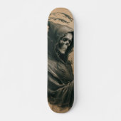 Tabla de Skate Perfil Encapuchado de Esqueleto Skateboard (Vorne)