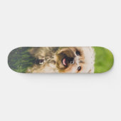 Tabla de Skate Perrito Terrier Adorable Skateboard (Horizontal)