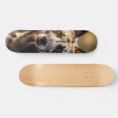 Tabla de Skate Perro Salvaje Africano Atento Skateboard (Horizontal)
