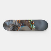 Tabla de Skate Rana Silvestre Verde Skateboard (Horizontal)