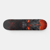 Tabla de Skate Zorro Monstruo Ojos Rojos Skateboard (Horizontal)