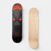 Tabla de Skate Zorro Monstruo Ojos Rojos Skateboard (Vorderseite)