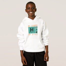 Tabla Periódica: Diseño Personalizado Hoodie