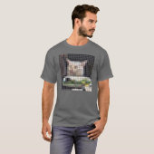 Table Cat Meme pixeldot T-Shirt (Vorne ganz)