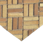 Table Cloth - Brick Kaleidoscopic Pattern Tischdecke (Schrägansicht)