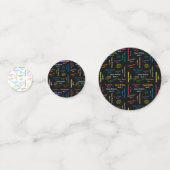 Table Confetti April, 7 Geburtstag Konfetti (Vorderseiten)