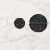 Table Confetti August, 29 Geburtstag Konfetti (Vorderseiten)