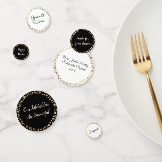 Table Confetti-Beilage Mix 4 Unsere Titlehalter Konfetti (Gruppe)