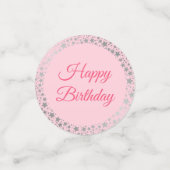 Table Confetti-Birthday Tiara Mix Konfetti (Klein Vorderseite)
