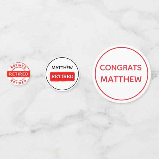 Table Confetti des benutzerdefinierten Party Konfetti (Vorderseiten)