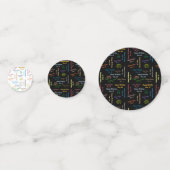 Table Confetti Dezember, 16 Geburtstag Konfetti (Vorderseiten)