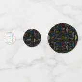 Table Confetti Dezember, 23 Geburtstag Konfetti (Vorderseiten)