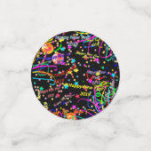 Table Confetti, Frohes Neues Jahr 2019 Konfetti (Klein Vorderseite)