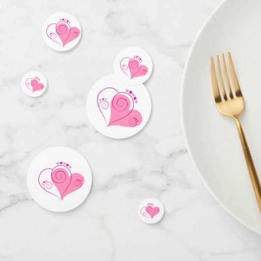 Table Confetti Hearts Konfetti (Gruppe)
