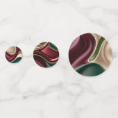 Table confetti in stylish abstract graphic konfetti (Rückseiten)