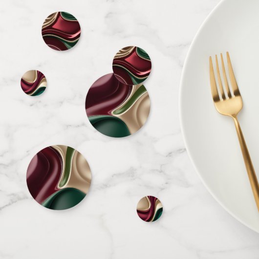 Table confetti in stylish abstract graphic konfetti (Gruppe)