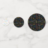 Table Confetti Januar, 28 Geburtstag Konfetti (Vorderseiten)