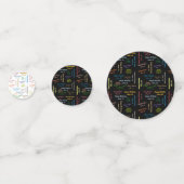 Table Confetti Juni, 10 Geburtstag Konfetti (Vorderseiten)