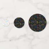 Table Confetti Juni, 29 Geburtstag Konfetti (Vorderseiten)