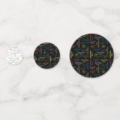 Table Confetti Mai, 7 Geburtstag Konfetti (Vorderseiten)